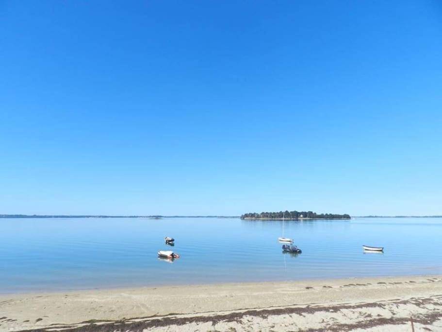 Meuble Sur L'Ile De Tascon A 300 M De La Plage Saint-Armel Exterior photo